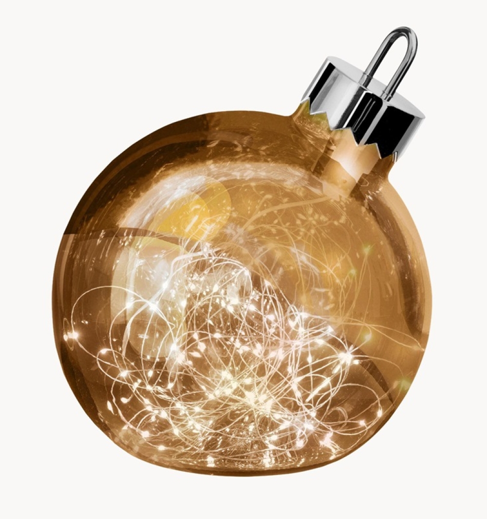 Kerstbal lamp